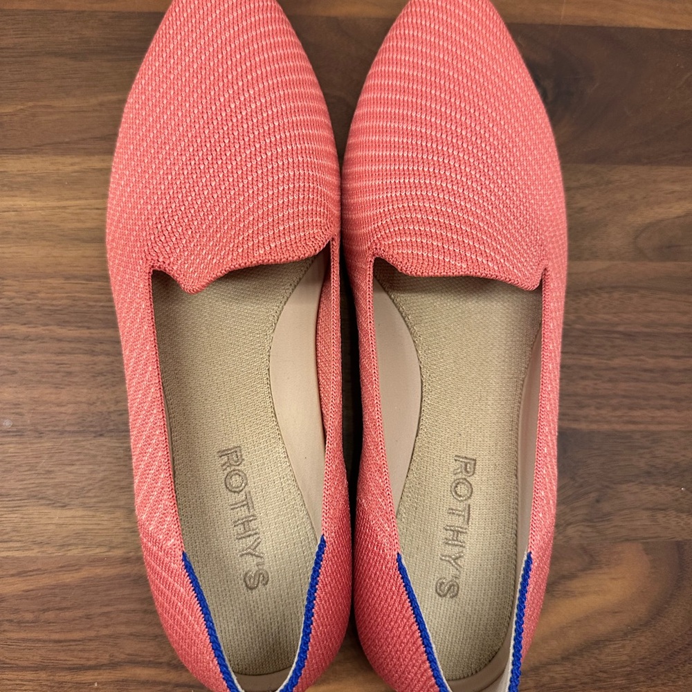 Rothy's Coral Loafers - Picture 2 of 5
